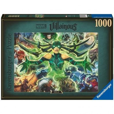 Puzzle - Marvel Villainous - Hela (1000 Teile) - deutsch
