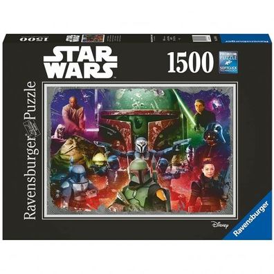 Puzzle - Star Wars - Boba Fett - Bounty Hunter (1500 Teile) - deutsch