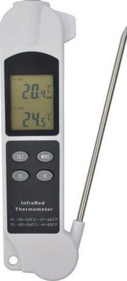 Duo Infrarot Thermometer & Fühler Mod. 5513 Bratenthermometer Gastlando