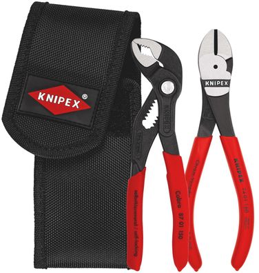 KNIPEX Mini-Zangenset in Werkzeugg?rteltasche 320 mm