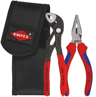 KNIPEX Mini-Zangenset in Werkzeugg?rteltasche