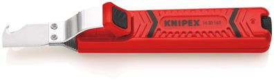 KNIPEX Abmantelungswerkzeug mit Schleppklinge 165 mm schlagfestes Kunststoffgeh?use