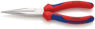 KNIPEX Mechanikerzange 200 mm verchromt mit Mehrkomponenten-Hüllen SB-Karte/Blister