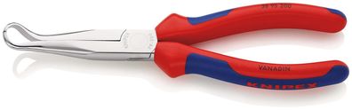 KNIPEX Mechanikerzange 200 mm verchromt mit Mehrkomponenten-Hüllen SB-Karte/Blister