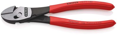 KNIPEX TwinForceï¿½ Hochleistungs-Seitenschneider 180 mm schwarz atramentiert mit Kun