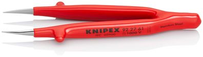 KNIPEX Pr?zisions-Pinzette mit F?hrungsstift 130 mm
