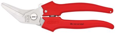 KNIPEX Kombischere 185 mm mit Kunststoff umspritzt poliert SB-Karte/Blister