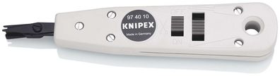 KNIPEX Anlegewerkzeug f?r LSA-Plus und baugleich 175 mm br?niert