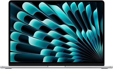 Apple MacBook Air 15" (256GB SSD, M2 8-Core, 8GB) Laptop - Silber - MQKR3D/ A