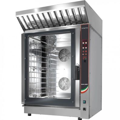 Heißluftofen Kombidämpfer Mod. Nerone CL10 280°C 10 Einschübe 840x920x1170 Gastlando