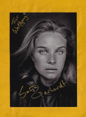 Sonja Gerhardt - ( deutsche. Schauspielerin ) - persönlich signiert