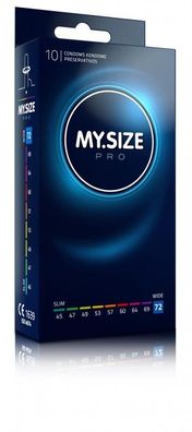MY. SIZE Pro 72 mm - 10 Stück Kondome