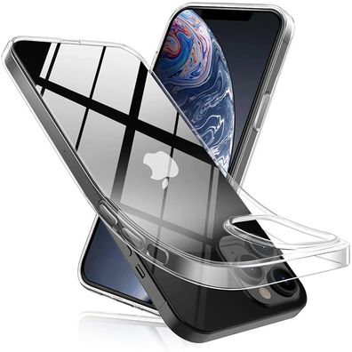 APPLE iPhone Hülle Cover transparent Silikonhülle Clear Case Schutz Bumper