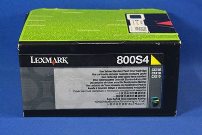 Lexmark 80C0S40 Toner Yellow 800S4 -A