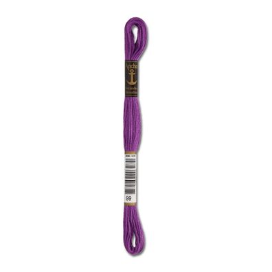 8m Anchor Stickgarn - Farbe 99 - violett