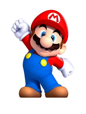 Essbar Super Mario Luigi Peach 20x14cm Zuckermasse Fondant Tortenaufleger Zuckerbild