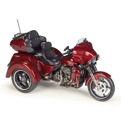 Harley Davidson 2021 CVO Tri Glide rot metallic, Maisto Motorrad Modell 1:12