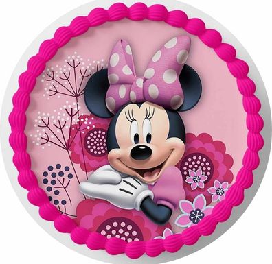 Essbar Minnie Mouse Mickey Mouse Party Tortenaufleger Torte Geburstag Zuckerbild 3