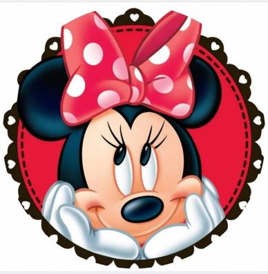 Essbar Minnie Mouse Mickey Mouse Party Tortenaufleger Torte Geburstag Zuckerbild 4
