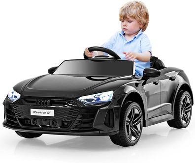Audi RS Kinder Elektroauto mit 2,4G Geschwindigkeit, Kinderauto für Kinder ab 3 Jahre