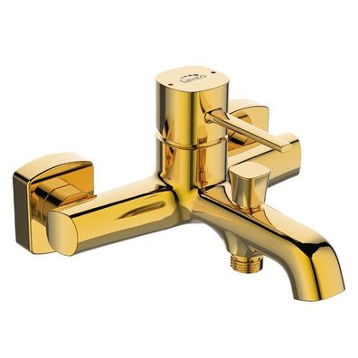 Badewannenarmatur Wasserhahn POLA Wannenarmatur für Badezimmer in Gold