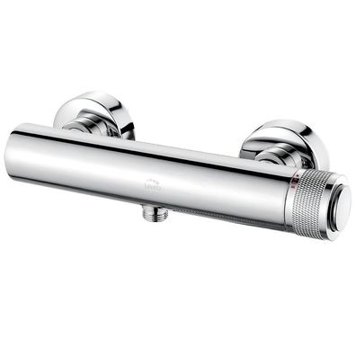 Brausearmatur Wasserhahn VOLUMO Brausebatterie für Badezimmer in Silber
