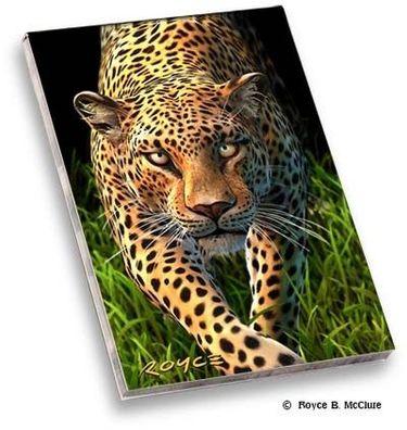 3D Memo Pad Notizbuch Leopard