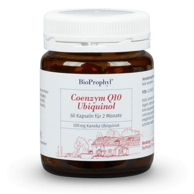 BioProphyl Coenzym Q10 Ubiquinol | 100 mg bioaktives Coenzym Q10 hochdosiert