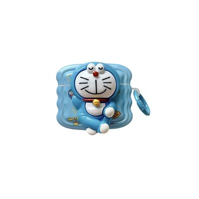 Doraemon Pooh Schutzhülle für Apple AirPods 1/2/3 AirPods Pro Cartoon Kopfhörer Hülle