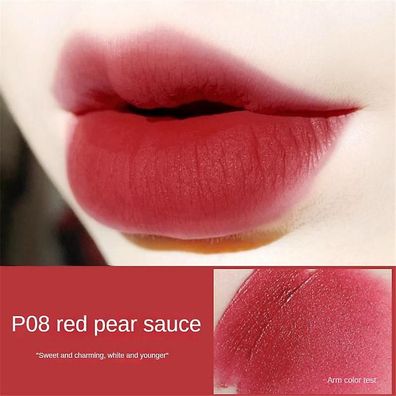 Ming Xizhi Small Milk Candy Lip Glaze Lip Tint Velvet Matte Student Lip Mud Long