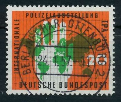 BRD BUND 1956 Nr 240 zentrisch gestempelt Charlottenburg X642632