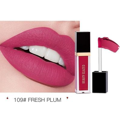 Lippenstift Beauty Glazed 24 Color Natural Long Lasting No Fading Antihaft Cup Lip