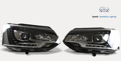 Bi-Xenon Scheinwerfer für VW T5 Facelift Frontscheinwerfer + LED Headlights LHD
