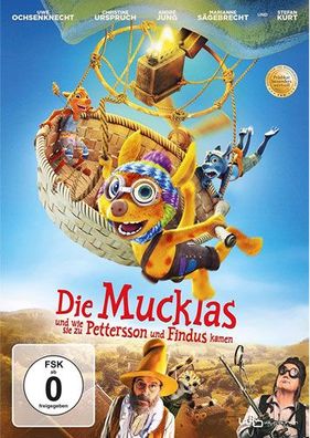 Mucklas und wie sie z. Pettersson & Findus k. (DVD) Min: 78/ DD5.1/ WS