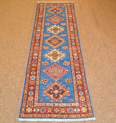 Handgeknüpfter Orientteppich Ariana-Kazak aus Afghanistan Nr.78987 205x63cm