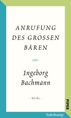 Salzburger Bachmann Edition - Anrufung des Grossen Baeren Anrufung