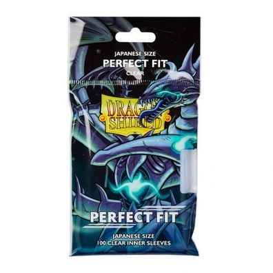 Dragon Shield - Perfect Fit Japanese Size Toploaders - Clear (100)