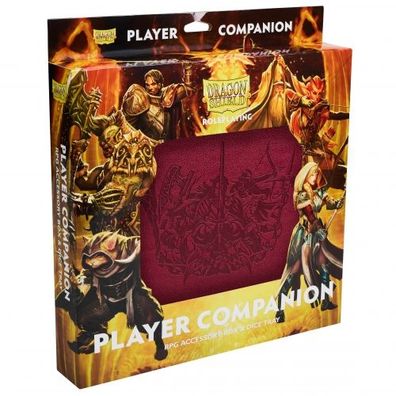 Dragon Shield - Player Companion - Blood Red