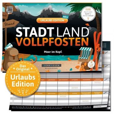STADT LAND Vollpfosten - Urlaubs Edition (DinA4-Format) - deutsch