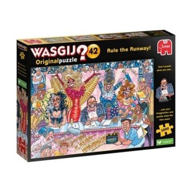 Wasgij Orginal 42 (1000 Teile) - Glamour auf dem Laufsteg - deutsch