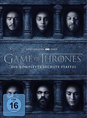 Game of Thrones - kompl. Staffel 6 (DVD) 5DVDs, Repack - WARNER HOME 1000633942 - (D