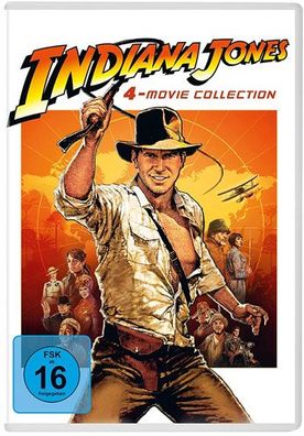 Indiana Jones - BOX 1-4 (DVD) 4Disc Min: 465/ DD5.1/ WS - Paramount/ CIC - (DVD Video