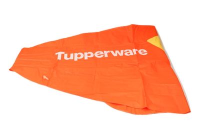 Tupperware Aufblasbare Matratze Eis orange bunt Poolspaß Luftmatratze