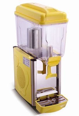 Kaltgetränke Dispenser Getränkespender gelb 12 Liter 230V 230x430x640 Gastlando