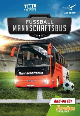 Fernbus Simulator - AddOn Fußball Mannschaftsbus (PC, Steam Key Download Code)