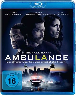 Ambulance (BR) Min: 136/ DD5.1/ WS - Universal Picture - (Blu-ray Video / Thriller)