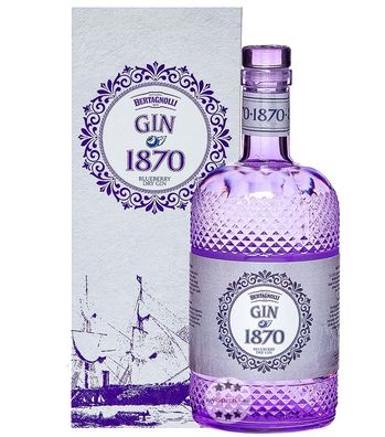 Bertagnolli Gin 1870 Blueberry Dry Gin (, 0,7 Liter) (40 % Vol., hide)