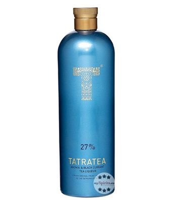 Tatratea 27 Aronia & Black Currant Tea Liqueur (27 % Vol., 0,7 Liter) (27 % Vol., hid