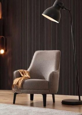 Moderne Sessel Ohrensessel Cocktailsessel Luxus Design Möbel Holzmöbel