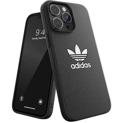 Handyhülle Case iPhone 14 Pro Max Adidas schwarz Logo Kunststoff 50180